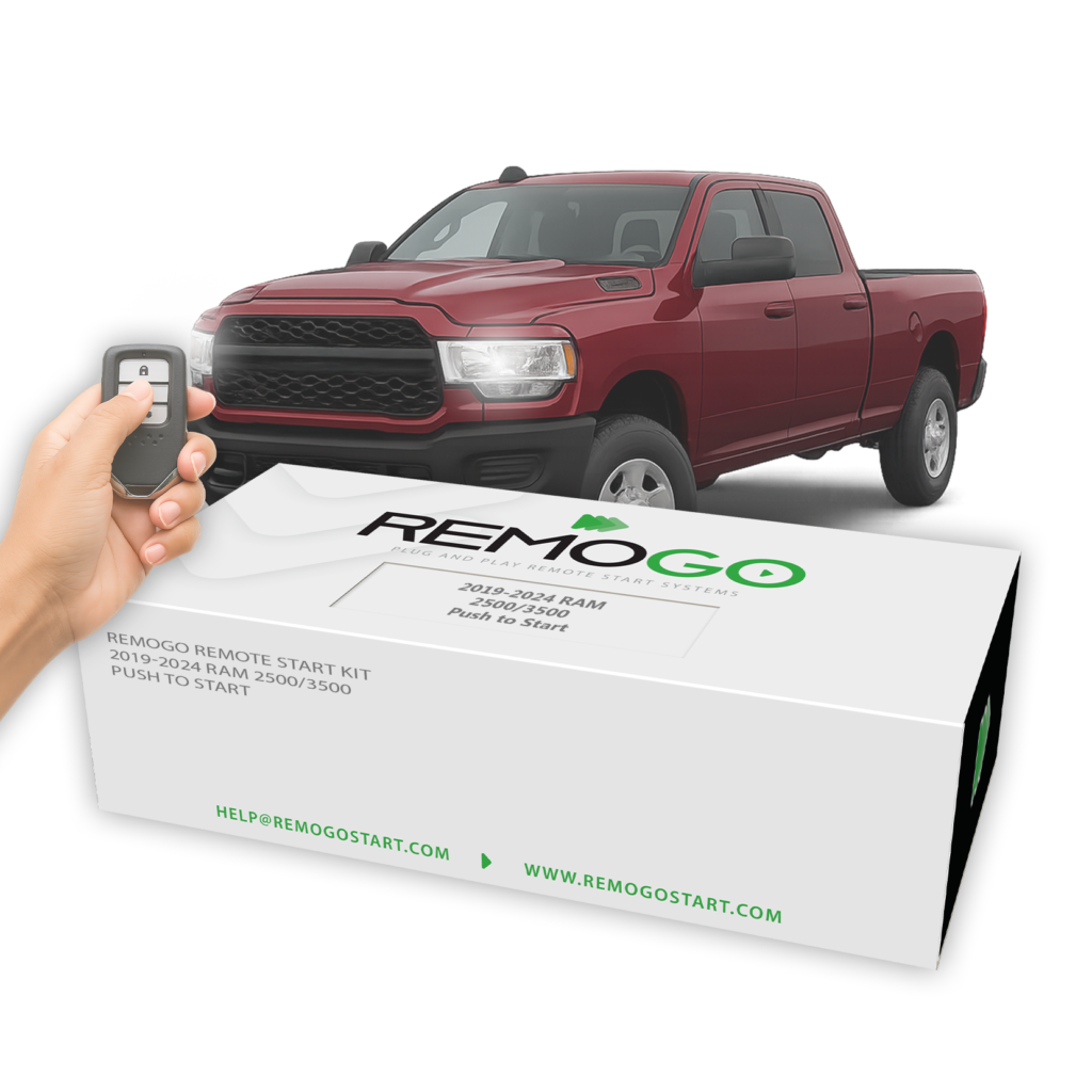 Remogo Remote Start Kit 2019-2024 Ram 2500/3500Push to Start