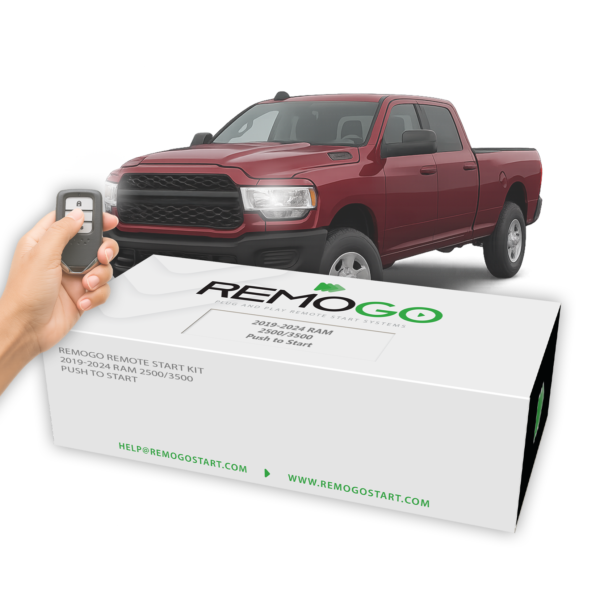 Remogo Remote Start Kit 2019-2024 Ram 2500/3500Push to Start