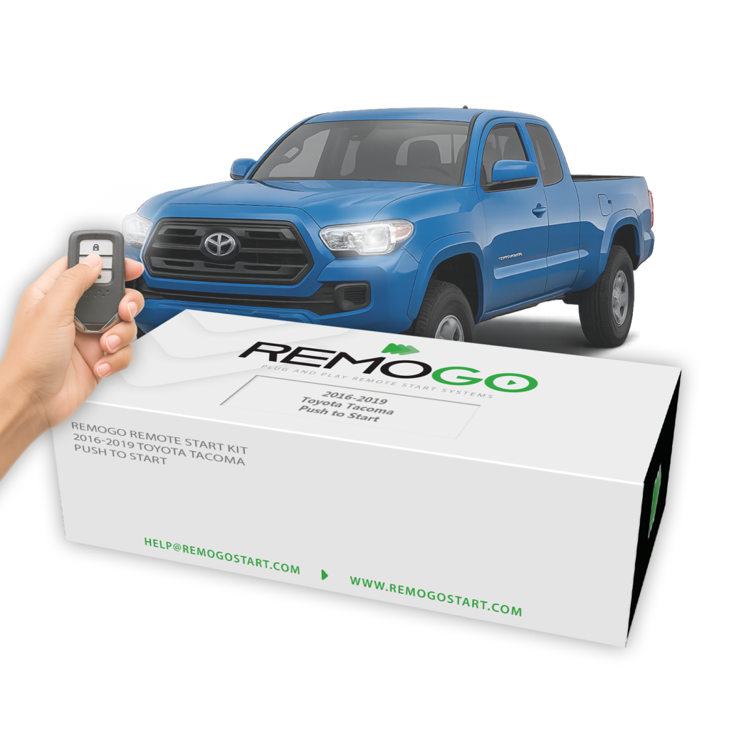 Remogo Remote Start Kit 2010-2019 Toyota Tacoma Push to Start