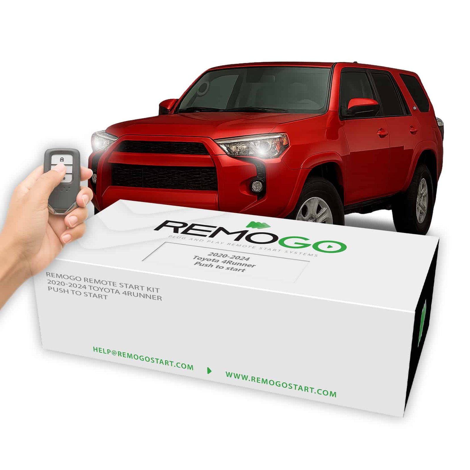 2020–2024 Toyota 4Runner Remote Start Kit (Push-to-Start) – Plug & Play | REMOGO